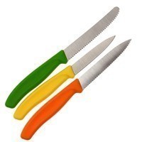 Фото Набір кольорових ножів Victorinox Swiss Classic 3 шт. в подарунковій упаковці 6.7116.31G