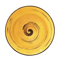 Тарілка Wilmax Spiral Yellow 25,5 см 350 мл WL - 669427 / A